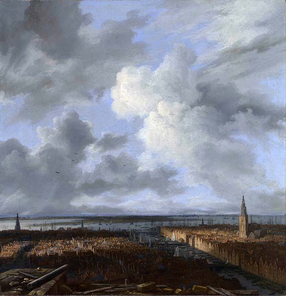 A View of Amsterdam Looking Towards the IJ